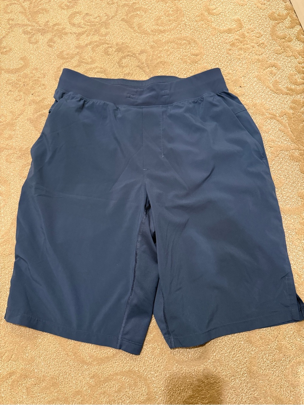 lululemon athletica Men's Navy Athletic Shorts